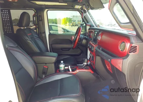 2021 Jeep Wrangler Unlimited Rubicon 4X4 из США, поврежденный, VIN 1C4HJXFN0MW648257